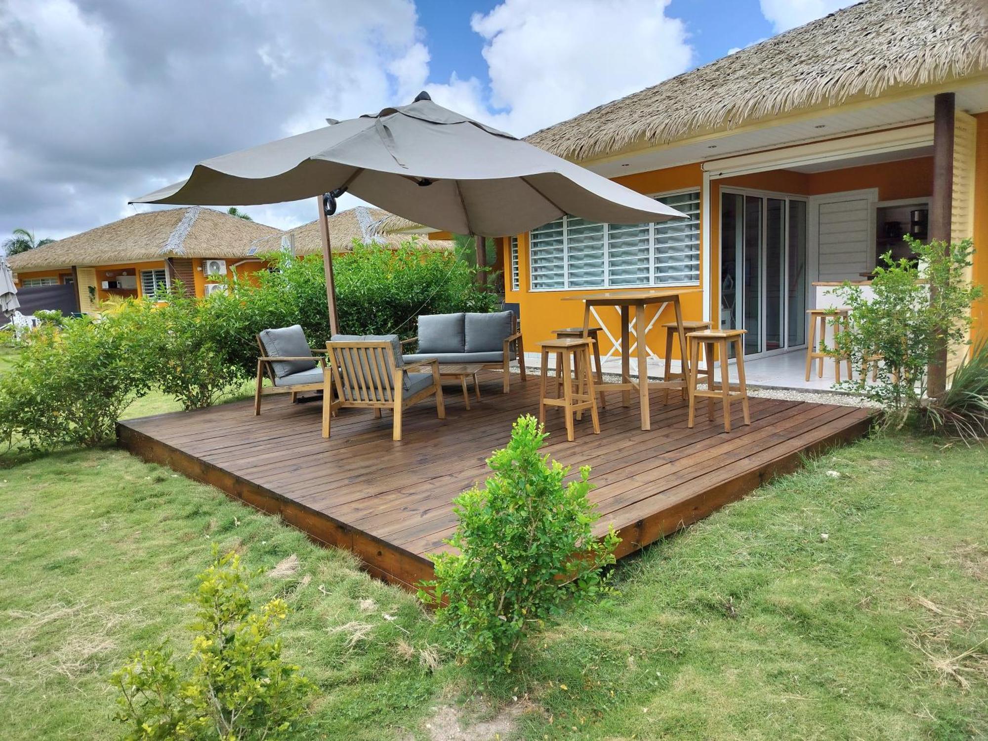Kaz'Detente, Marie Galante, Plage Kawann Grand-Bourg  外观 照片